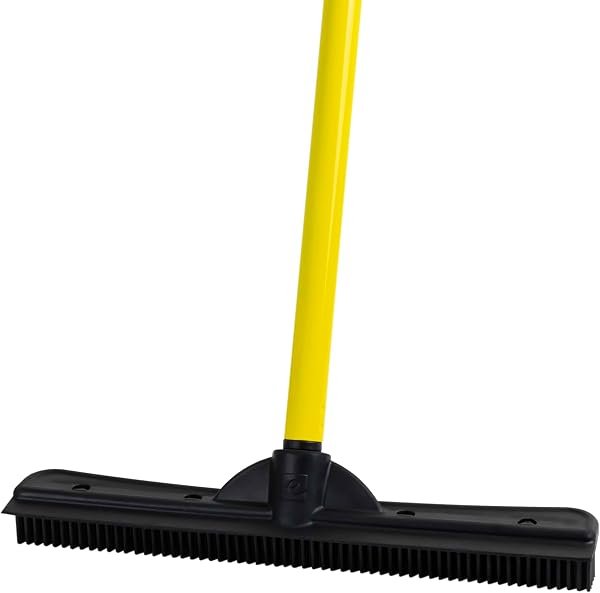 Indoor Pet Hair Rubber Broom — product view