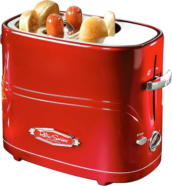Nostalgia Hot Dog and Bun Toaster — product view