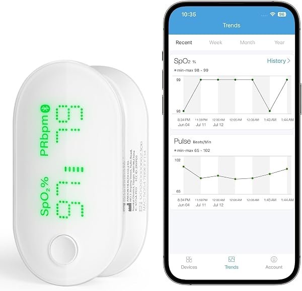 iHEALTH AIR PULSE OXIMETER — product view