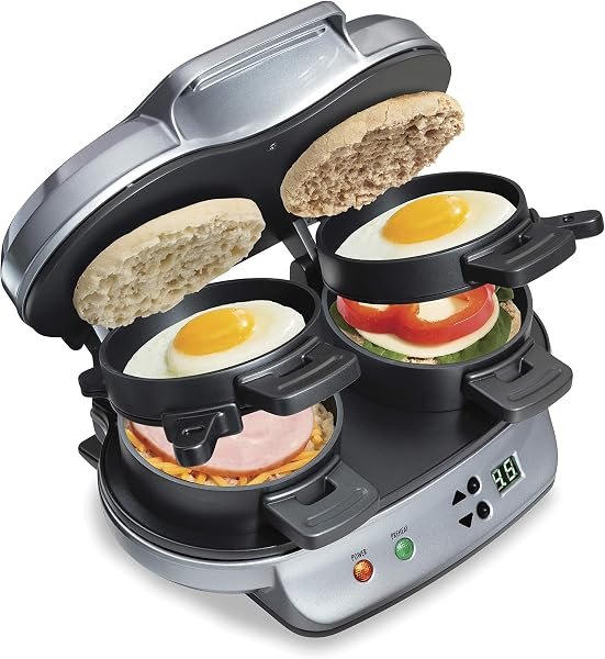 Hamilton Beach Dual Breakfast Sandwich Maker — product view
