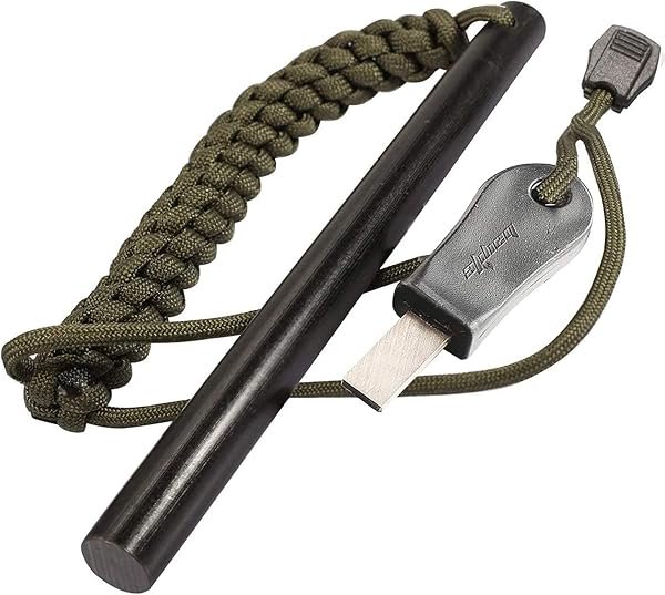 Bayite Survival Drilled Flint Steel Fire Starter — product view