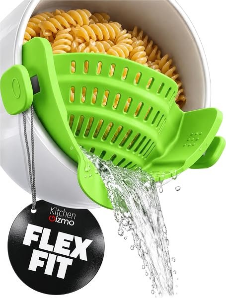 Gizmo Snap N Strain Pot & Pasta Strainer — product view