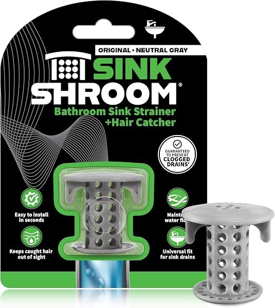 SinkShroom the Revolutionary Sink Drain Protector — product view