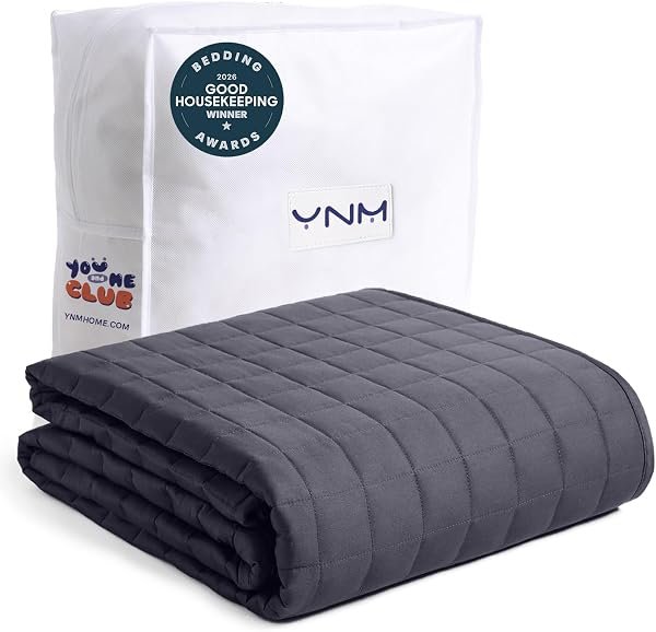 YnM Exclusive 15lbs Weighted Blanket — product view
