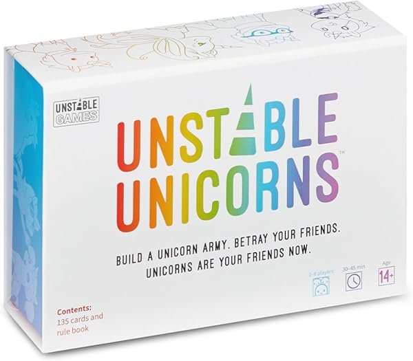 Unstable Unicorns Card Game — product view