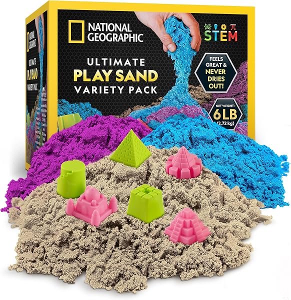 National Geographic Play Sand Combo Pack — product view