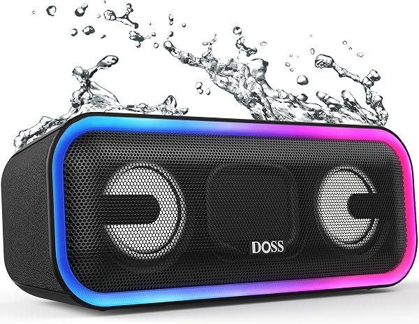 Bluetooth Speaker, DOSS SoundBox Pro+ Wireless Speaker with 24W Stereo Sound — product view
