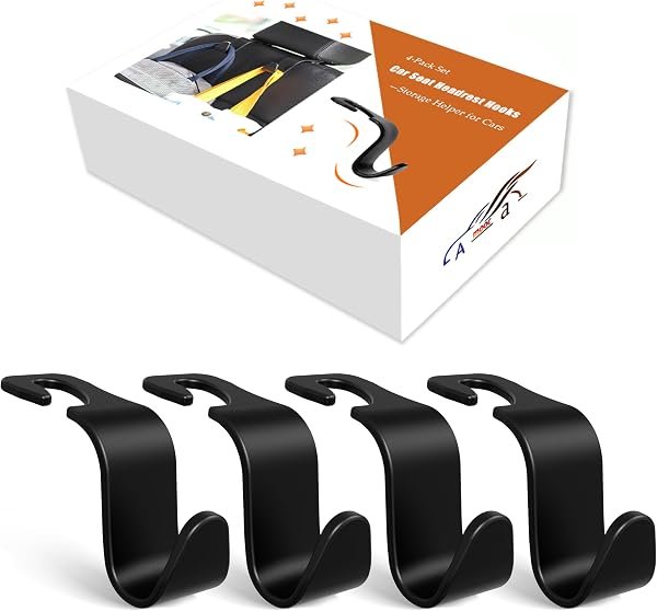 Amooca Car Headrest Hooks — product view