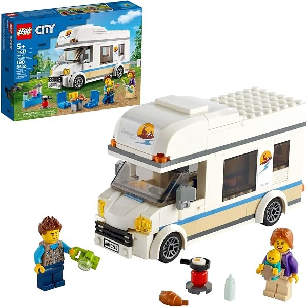 LEGO City Great Vehicles Holiday Camper Van — product view