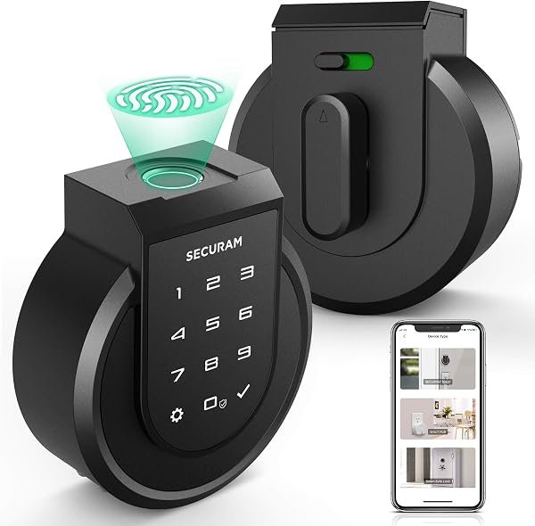 SECURAM Touch Smart Deadbolt Lock — product view