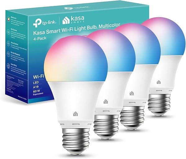 Kasa Smart Multicolor Wi-Fi Bulb KL125P4 — product view