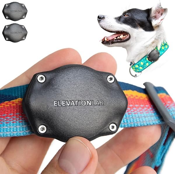 TagVault AirTag Dog Collar Mount — product view