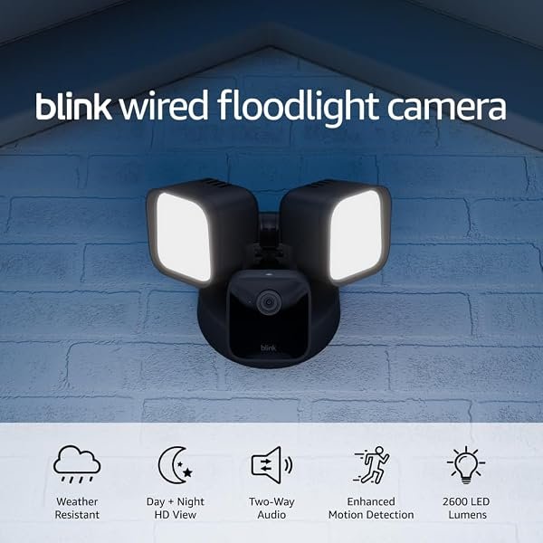 Blink Wired Floodlight Camera — product view