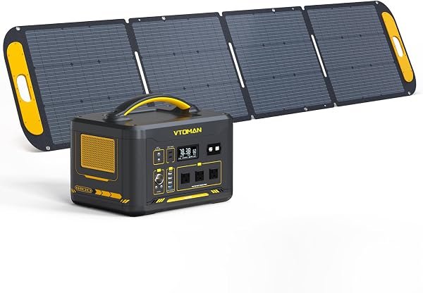 VTOMAN Jump 1000 Solar Generator — product view
