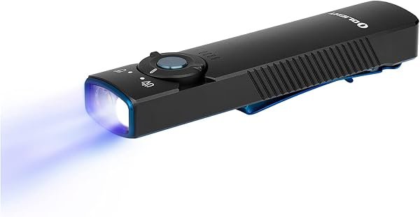 Olight Arkfeld UV Rechargeable EDC Flashlight — product view