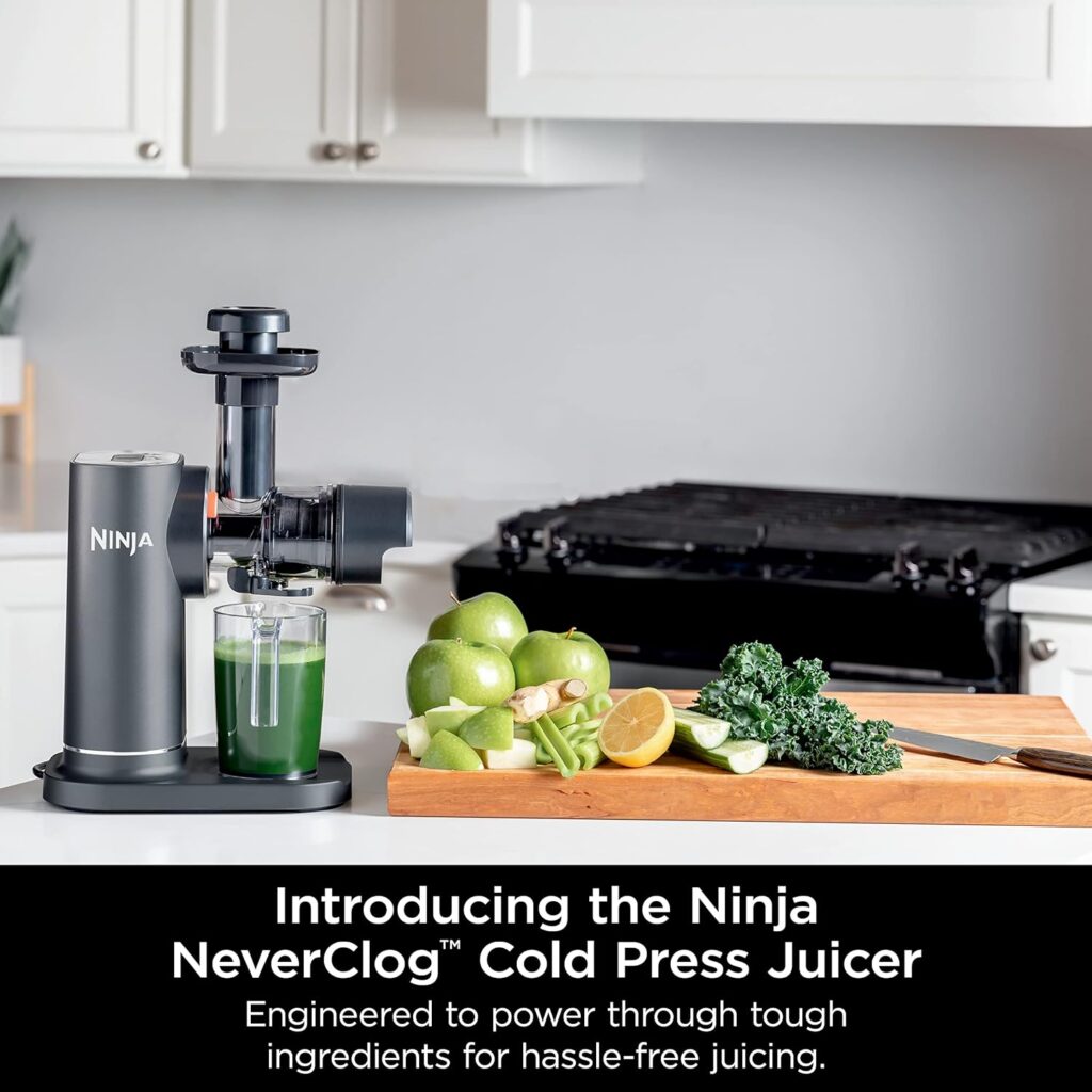 Ninja JC101 Cold Press Pro Juicer, Easy Clean, 1st Generation, Graphite
