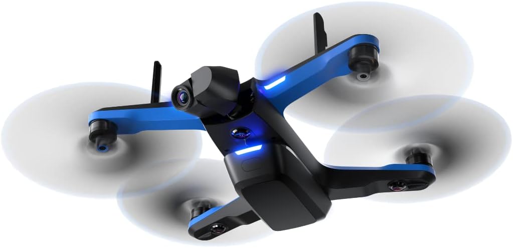 Skydio 2+ Pro Kit - Autonomous Cinema Drone with Advanced Cinematic Skills, Unmatched 360° Obstacle Avoidance, 4K60 HDR Camera, 27 Minute Flight Time, with 2 Year Skydio Care Warranty, Blue, beginner