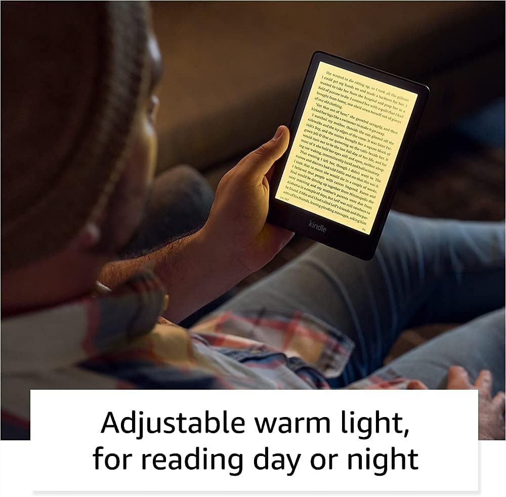 Kindle Paperwhite (8 GB) – Now with a 6.8 display and adjustable warm light – Black