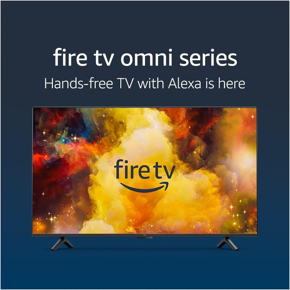 Amazon Fire TV 43 Omni Series 4K UHD smart TV, hands-free with Alexa