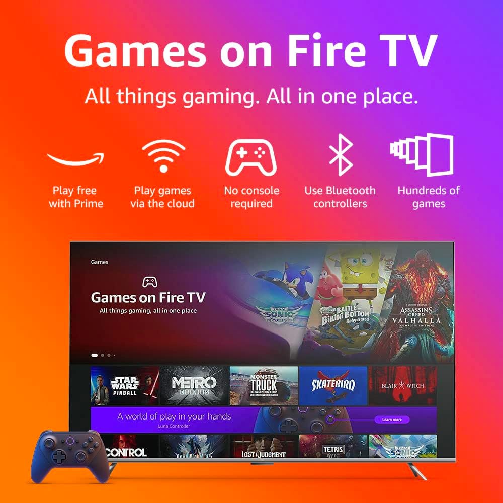 Amazon Fire TV 43 Omni Series 4K UHD smart TV, hands-free with Alexa