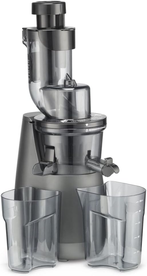 Cuisinart CSJ-300 Easy Clean Slow Juicer, Black and Grey