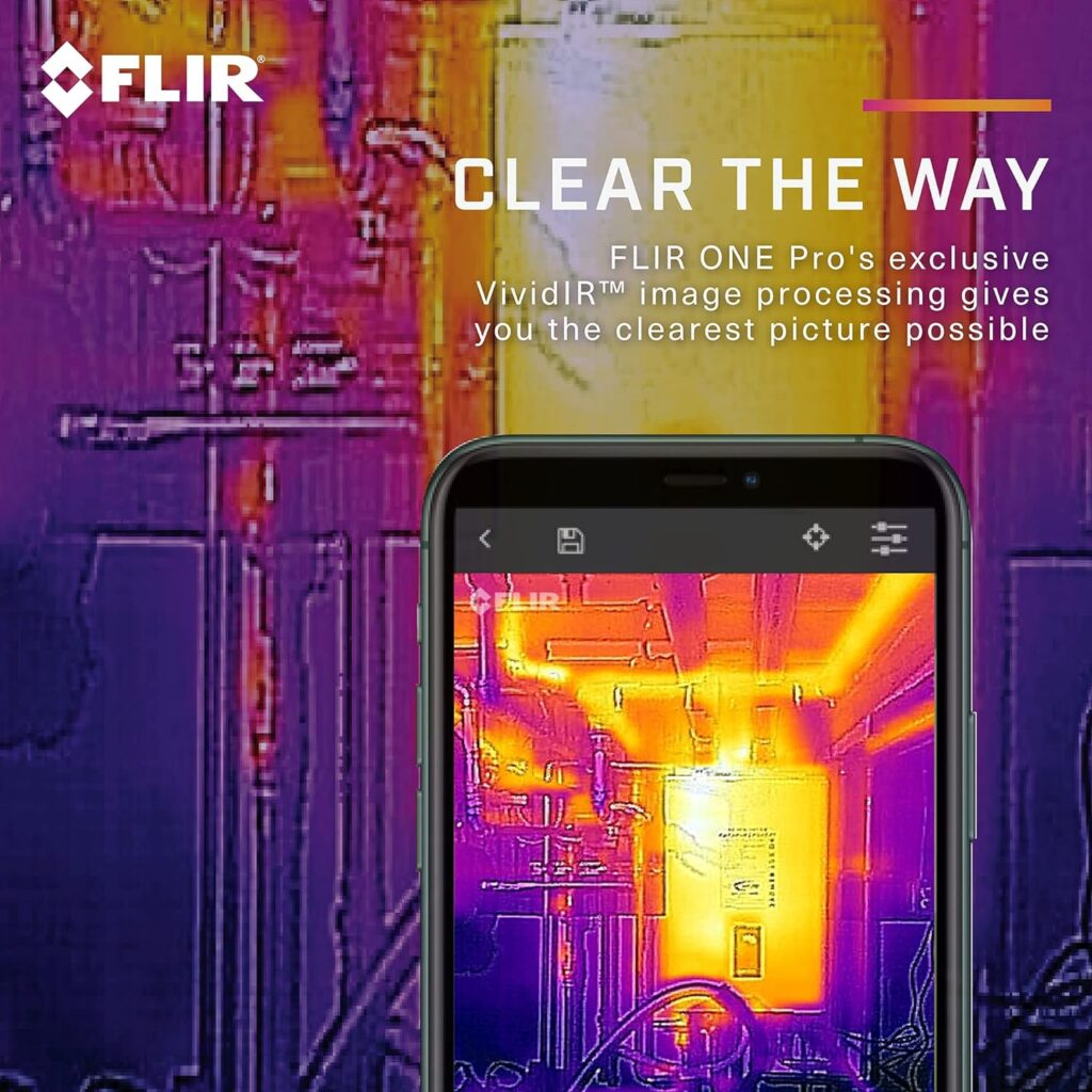 FLIR ONE EDGE PRO Wireless 160 × 120 IR camera with Ignite for iOS and Android
