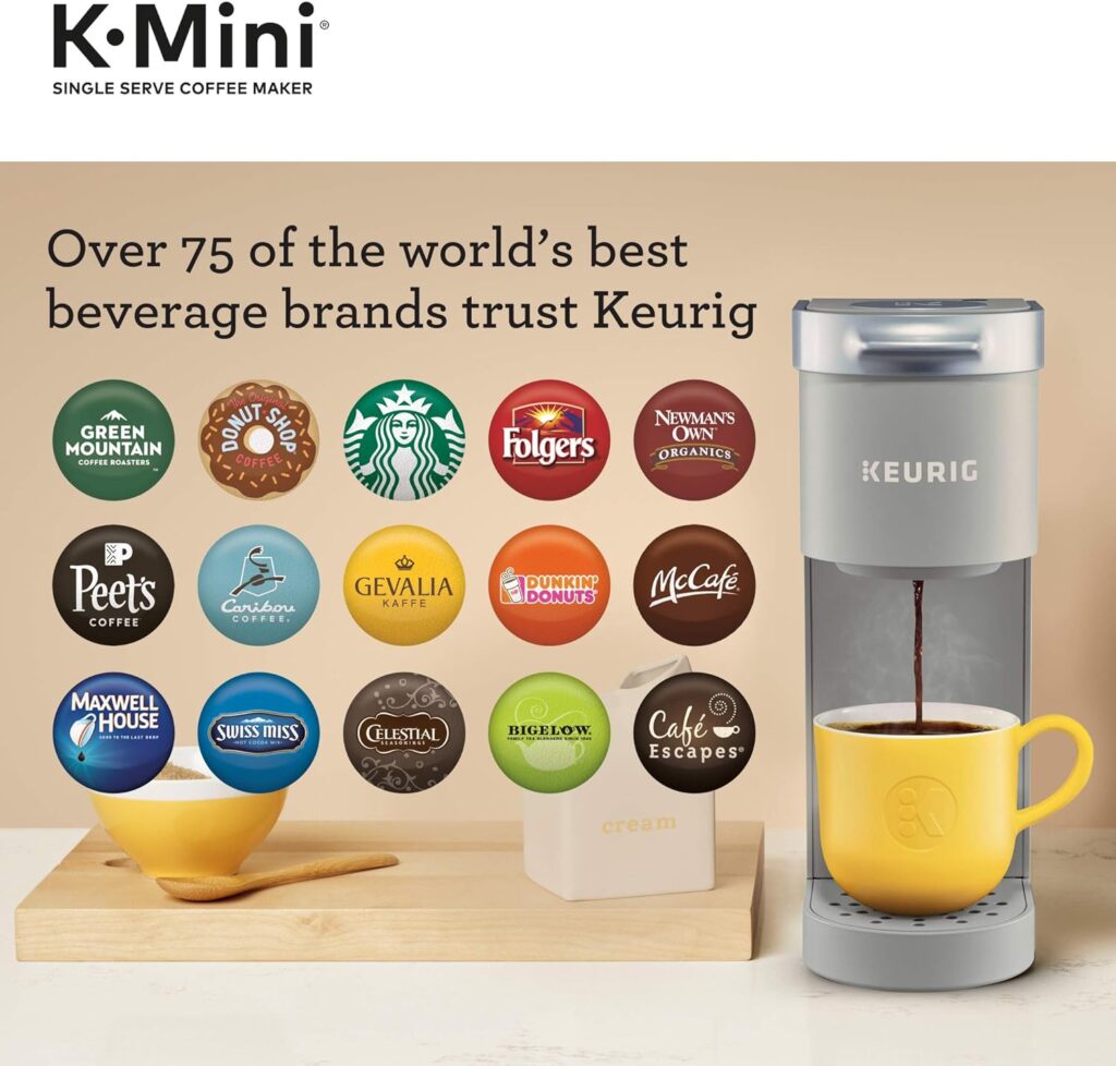 Keurig K-Mini Single Serve Coffee Maker, Evergreen