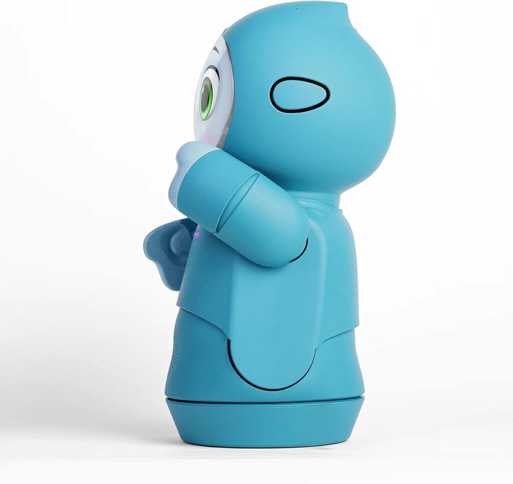 Moxie Conversational Learning Robot for Kids 5-10, GPT-Powered AI Technology, Increases Social Confidence, Articulating Arms  Emotion-Responsive Camera, Birthday Gift Boys and Girls