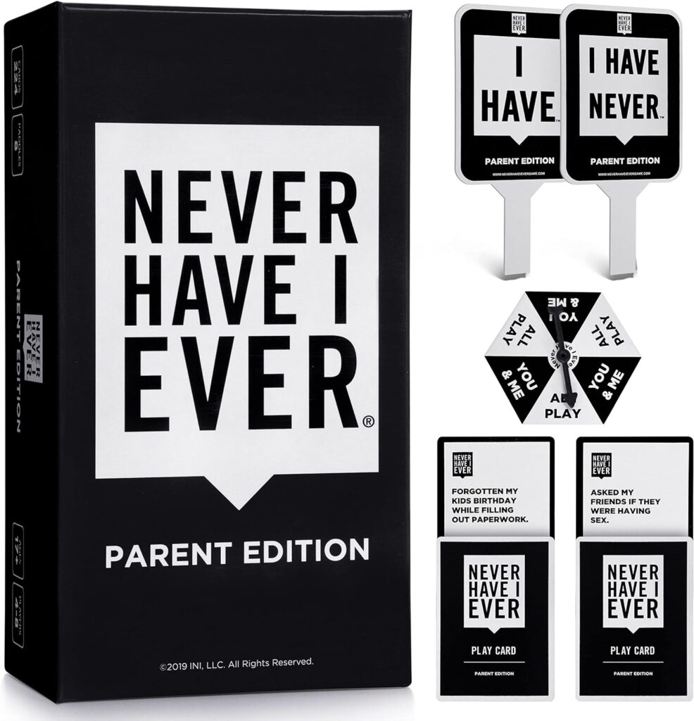 Never Have I Ever Classic Edition Adult Party Game: Hilarious Card Games for Game Nights, Gatherings  More! for 4+ Players, Ages 17+