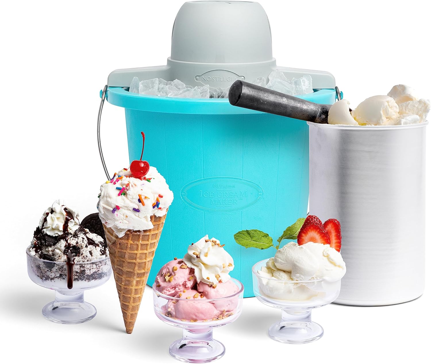 Nostalgia Electric Ice Cream Maker review - Product Explorer Hub Peh