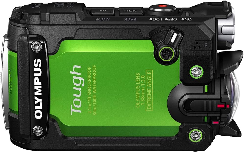 Olympus Stylus TG-Tracker 4K Action Cam Water/Shock/Freeze-proof Green (V104180EU000) - (Renewed)